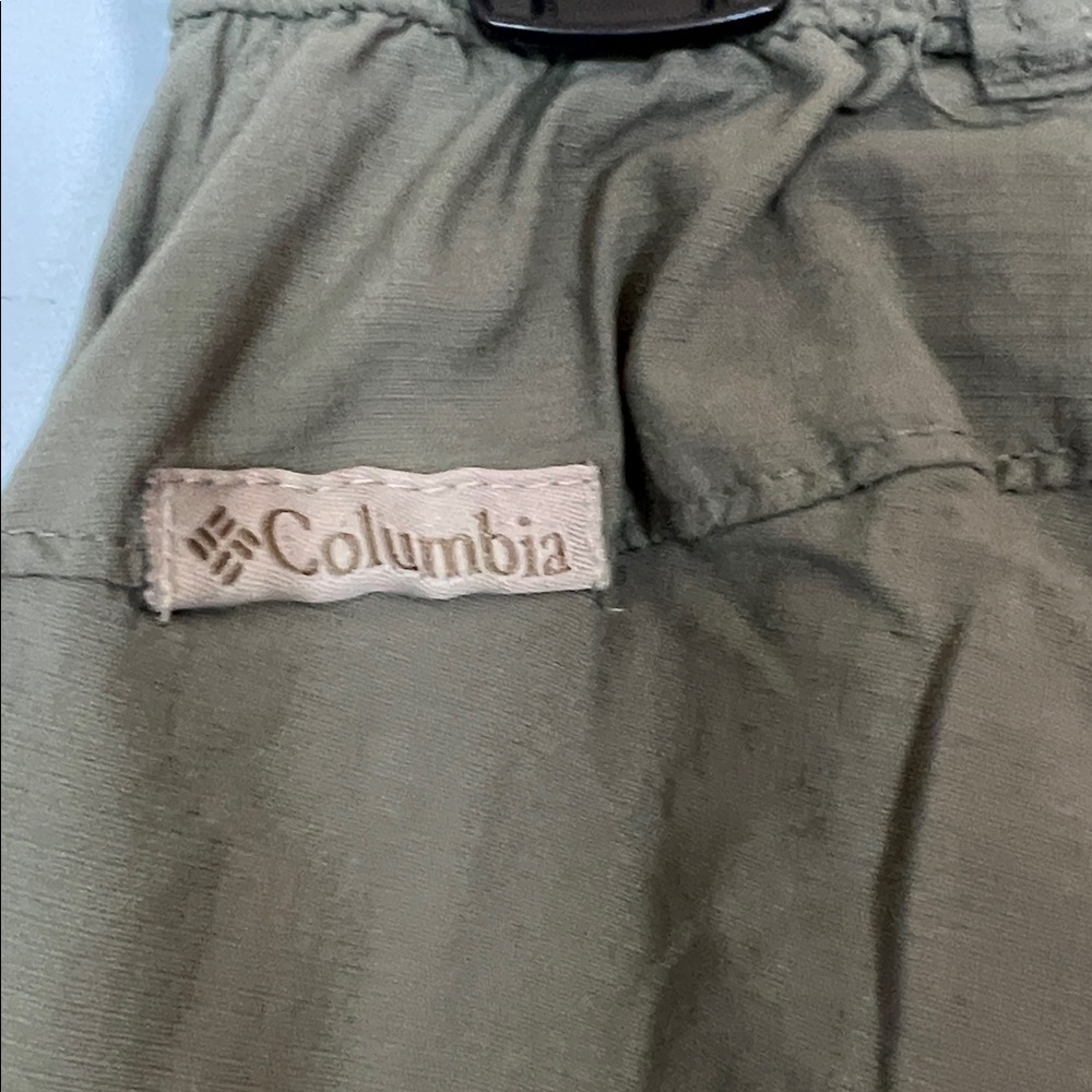 Columbia Women's Khaki Outdoor‎ Utility Convertible Pants Shorts Size Small - Picture 6 of 8